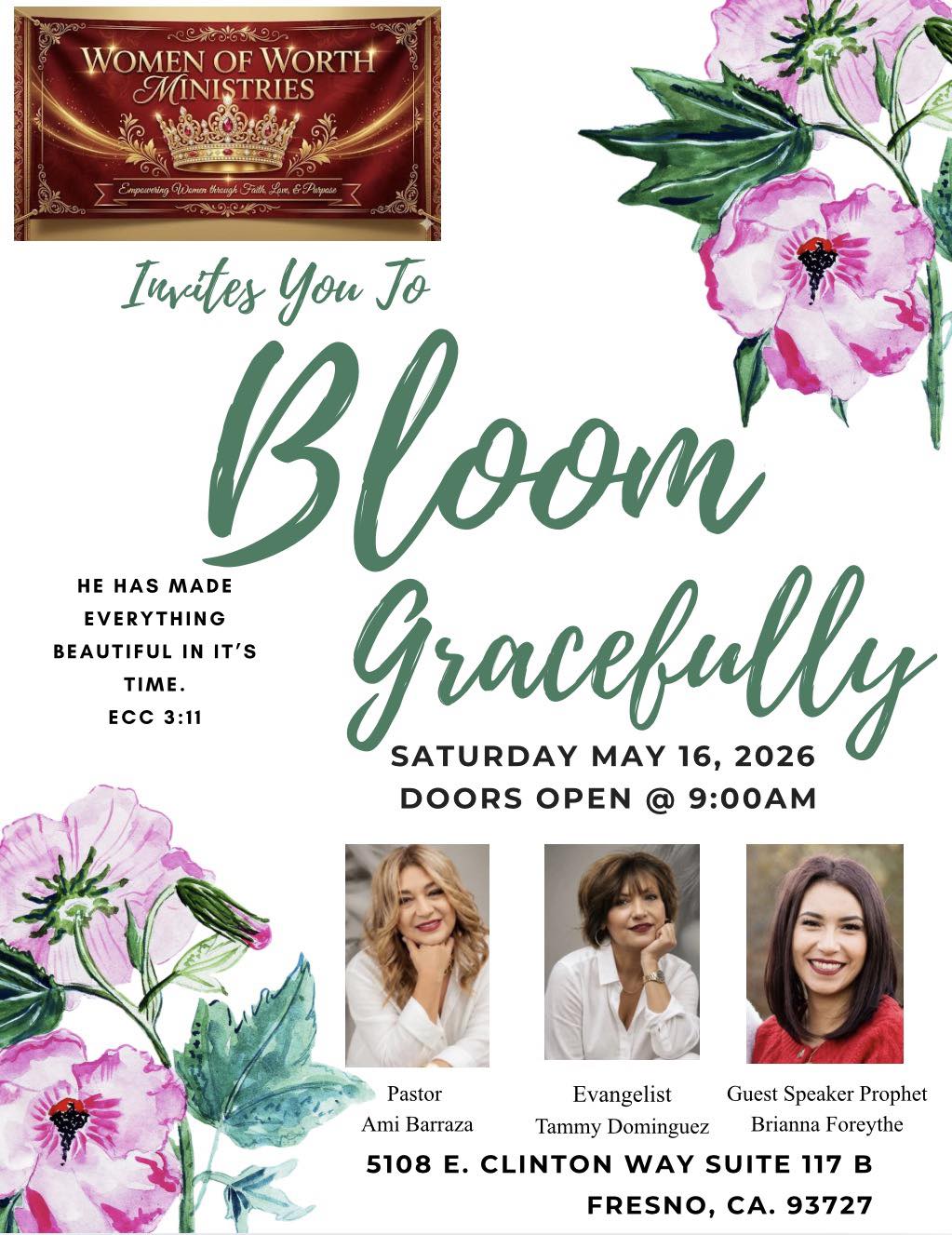 Bloom Gracefully